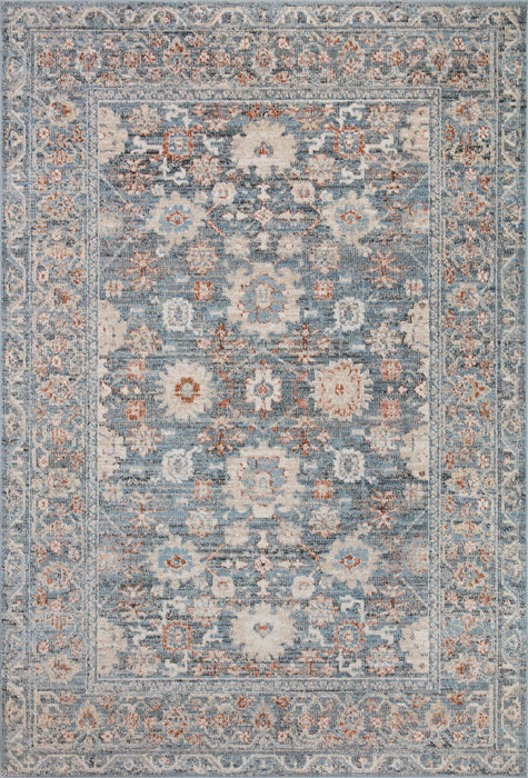 Loloi II Odette ODT-07 Sky / Rust Rug