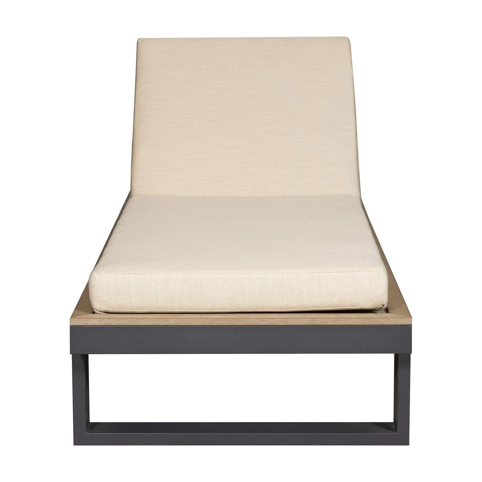 Vanguard Montecito Outdoor Reclining Lounge with Cushion