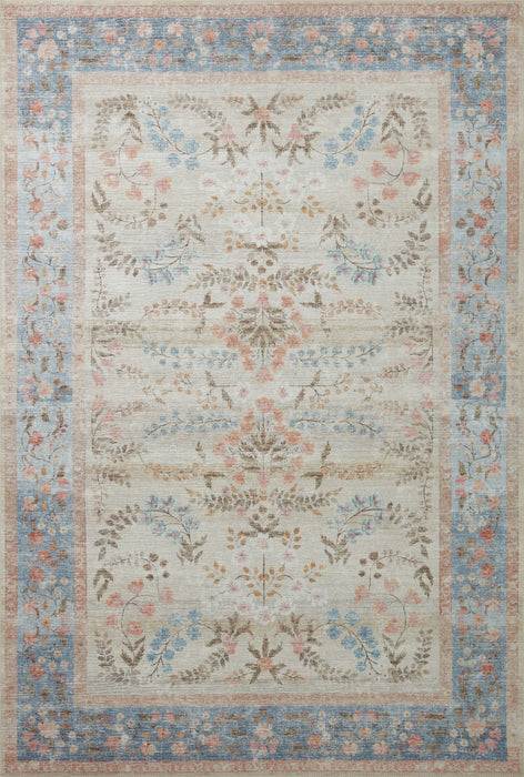 Rifle Paper Palais PAL-04 Rug Lt. Blue