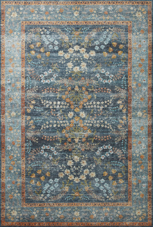 Rifle Paper Palais PAL-04 Rug Navy