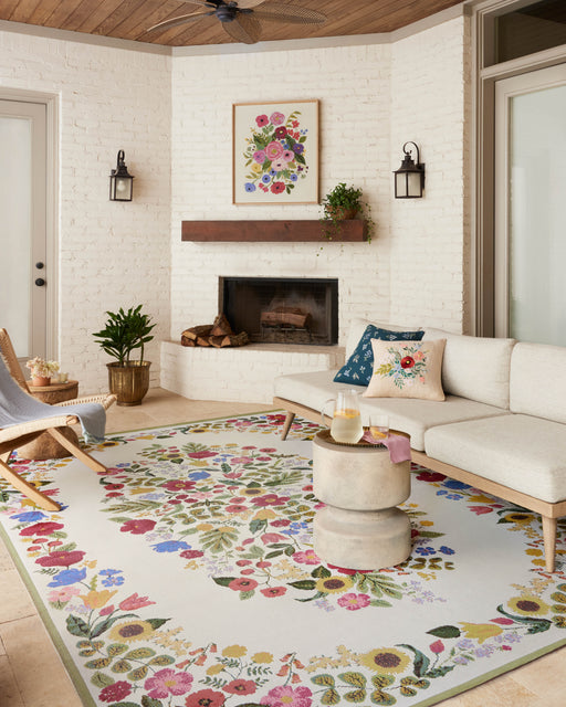 Rifle Paper Perennial PRN-01 Rug Cream