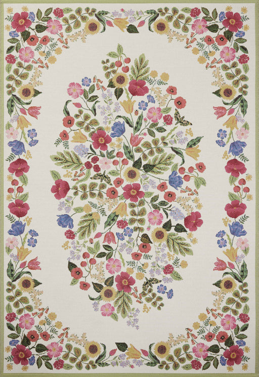 Rifle Paper Perennial PRN-01 Rug Cream