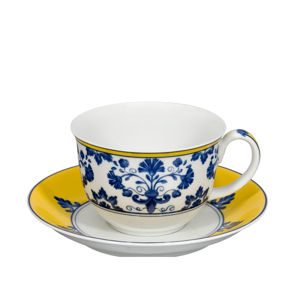 Vista Alegre Castelo Branco Breakfast Cup and Saucer