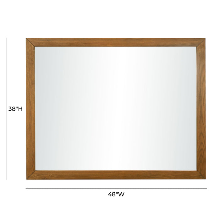 TOV Furniture Emery Pecan Mirror