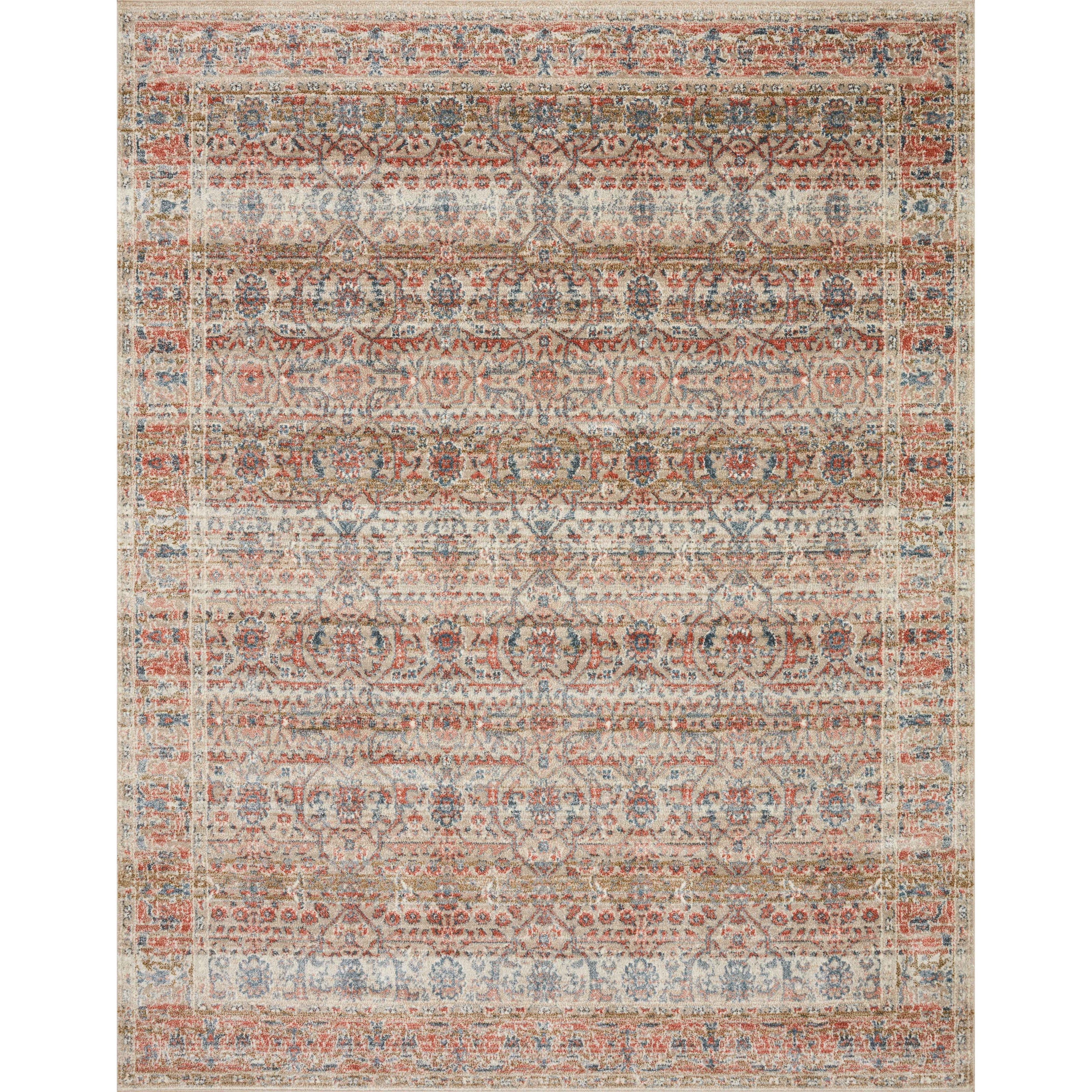 Loloi II Saban SAB-05 Sand / Rust Rug