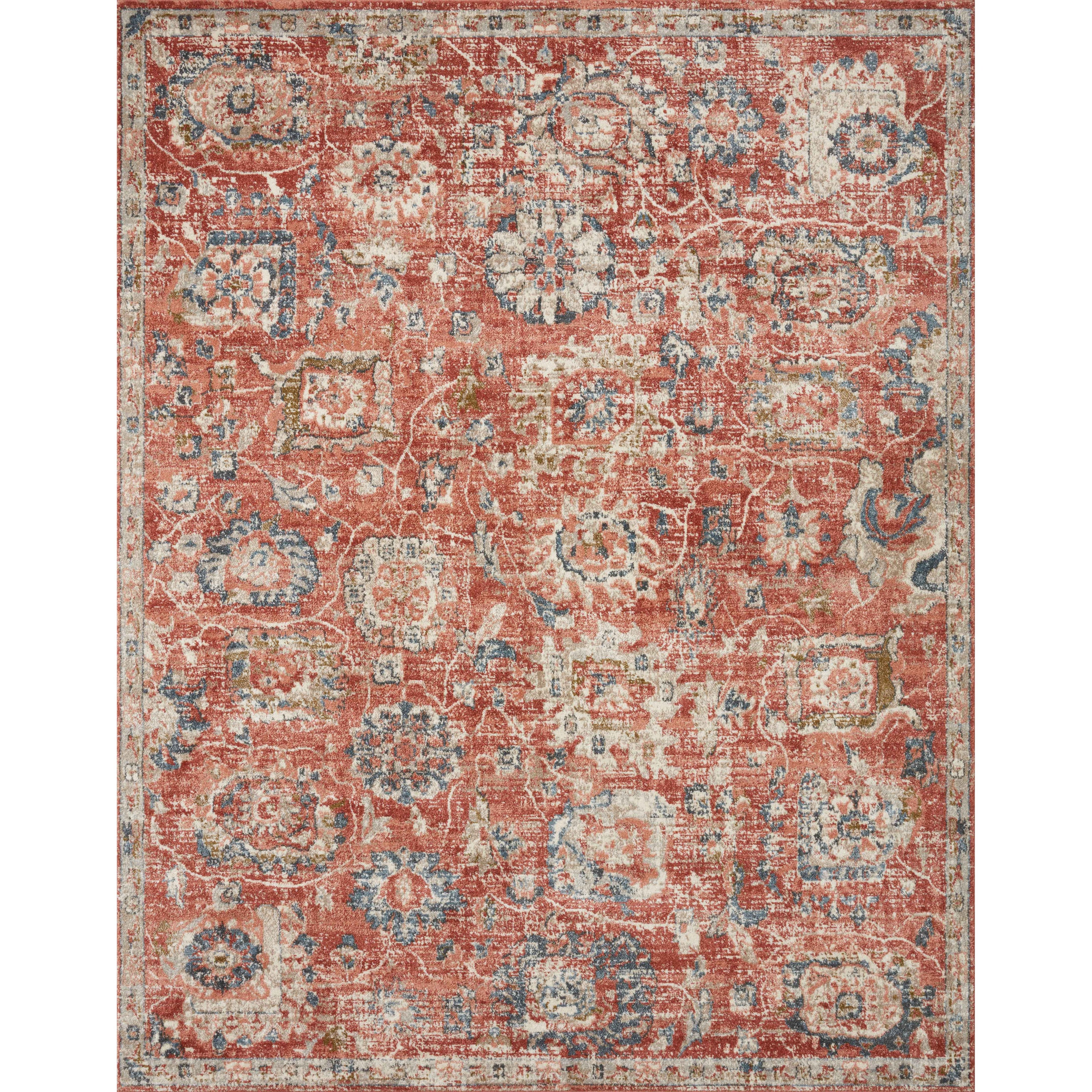 Loloi II Saban SAB-08 Rust / Multi Rug