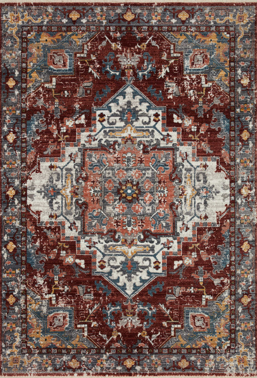 Loloi II Samra SAM-10 Brick / Grey Rug