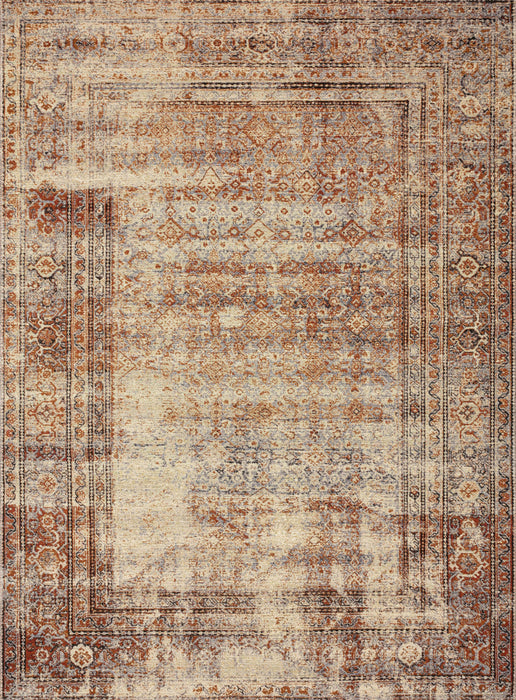 Loloi II Sebastian SEB-05 Natural / Brick Rug