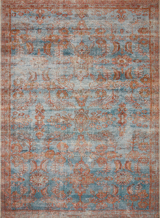 Loloi II Sebastian SEB-07 Ocean / Spice Rug