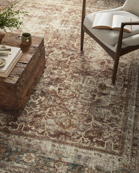 Magnolia Home Sinclair SIN-01 Rug Rust / Lagoon