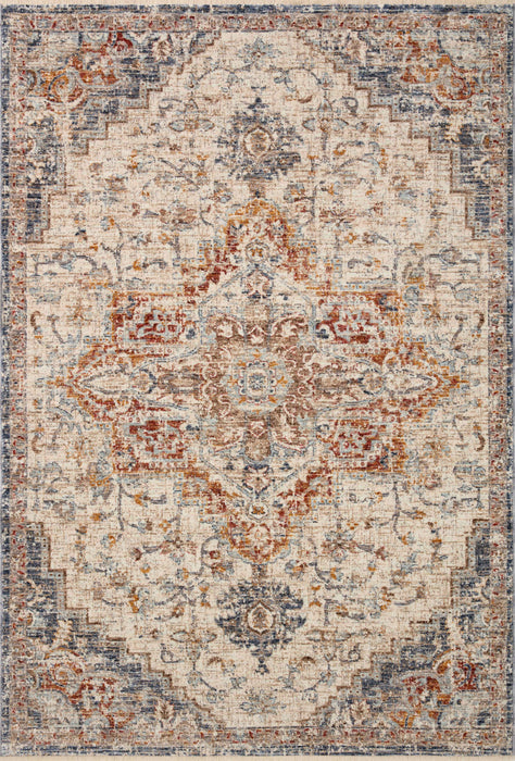 Loloi II Sorrento SOR-05 Ivory / Fiesta Rug