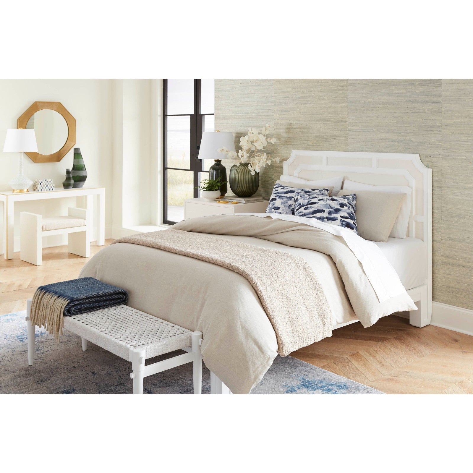 Villa & House Olivia Headboard With Bed Frame