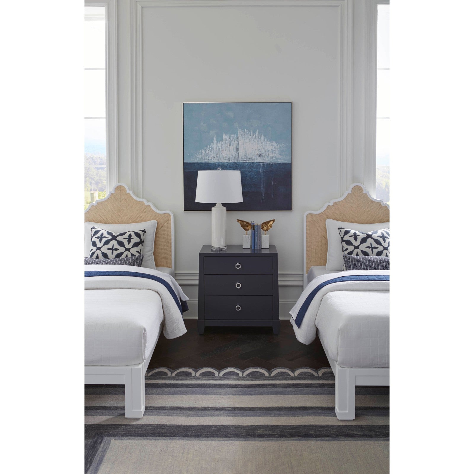 Villa & House Madison 3-Drawer Side Table