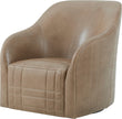 Theodore Alexander Tartan Curve Swivel Chair