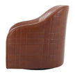 Theodore Alexander Tartan Curve Swivel Chair