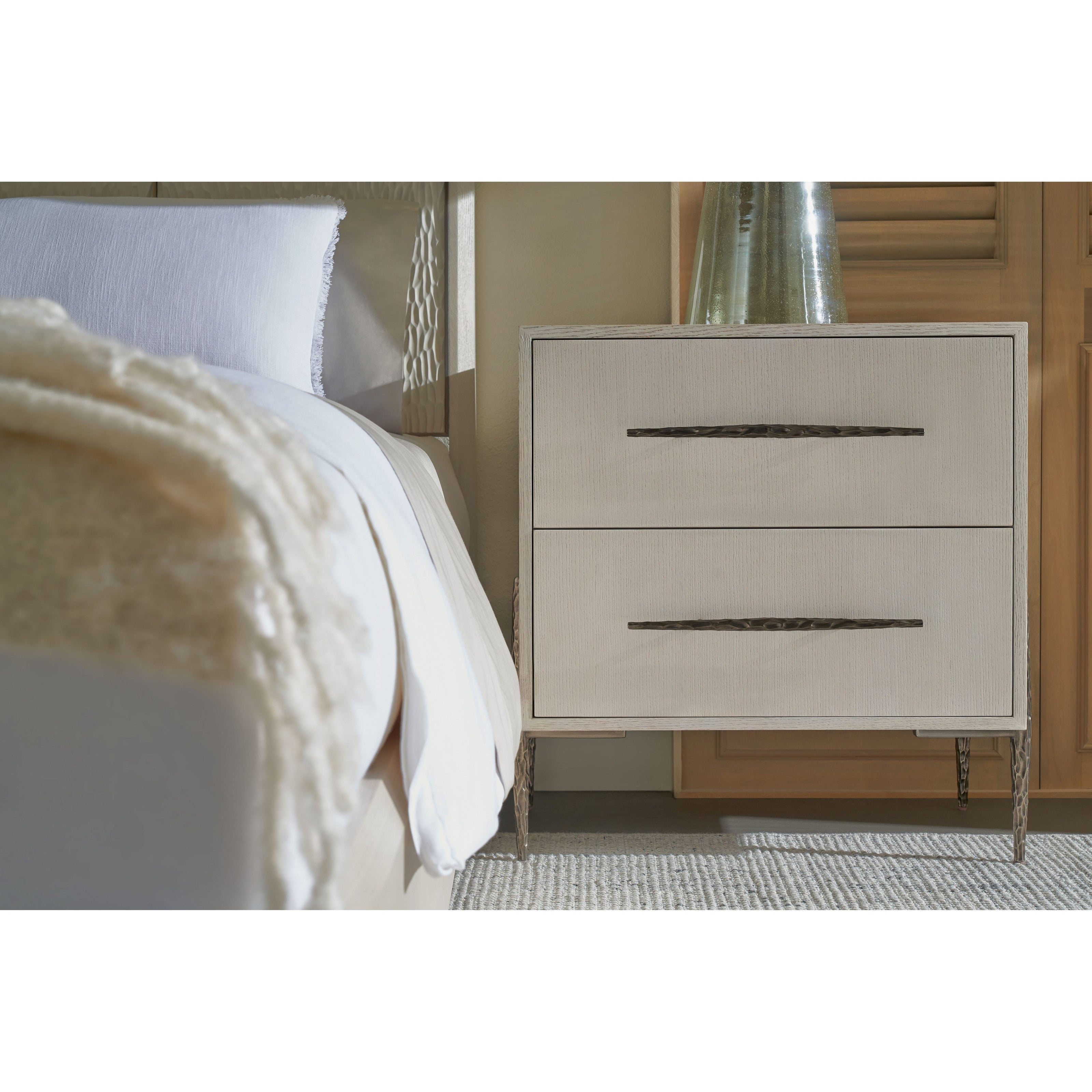 Theodore Alexander Essence Two Drawer Nightstand