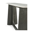 Theodore Alexander Repose Wooden Console Table Marble Top