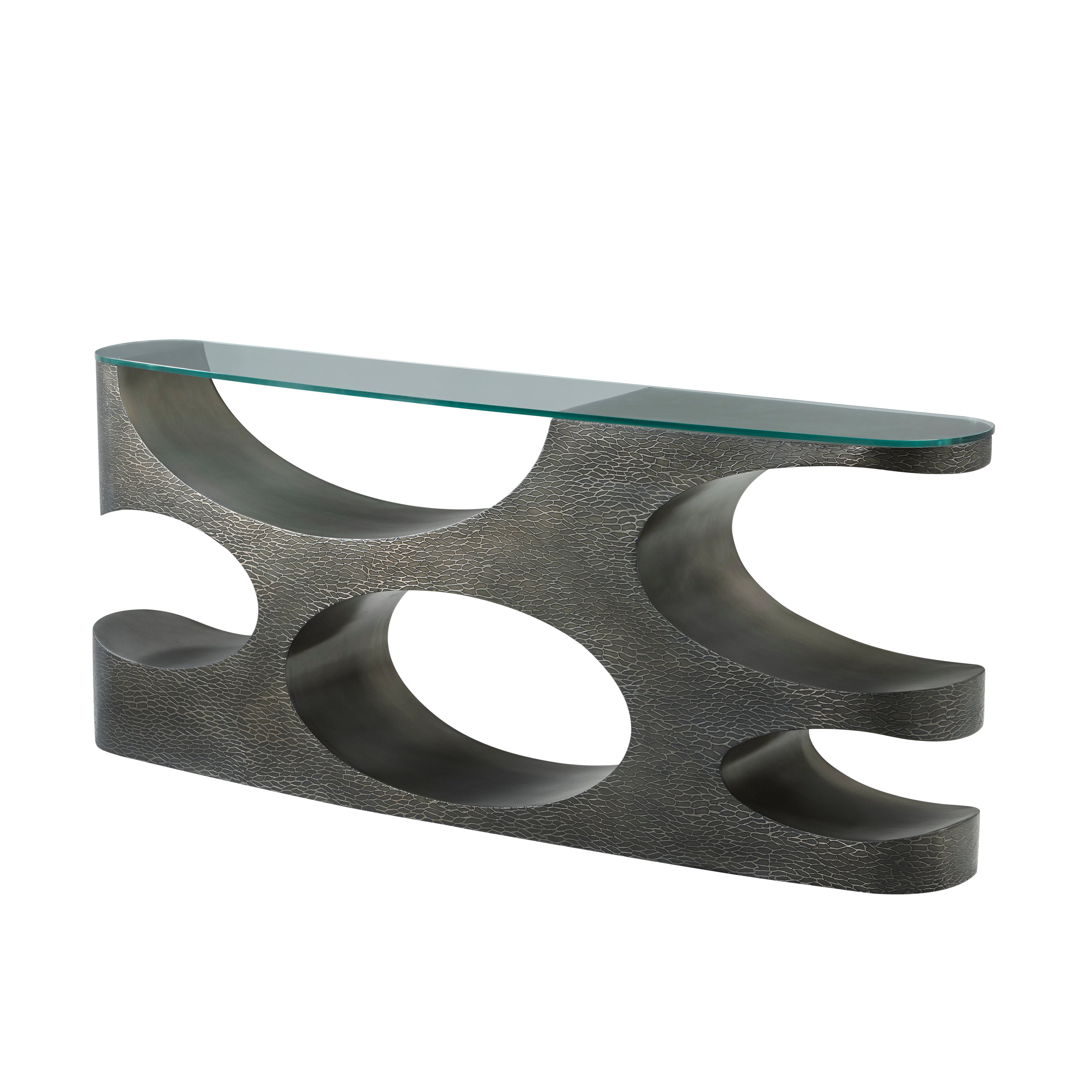 Theodore Alexander Essence Volcanic Metal Console