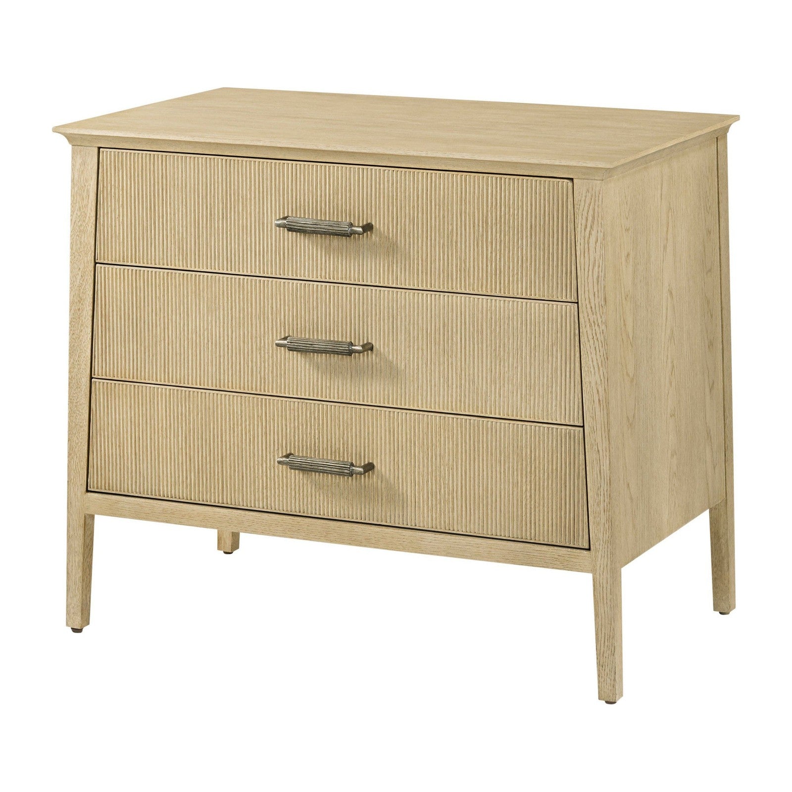 Theodore Alexander Balboa Three-Drawer Nightstand