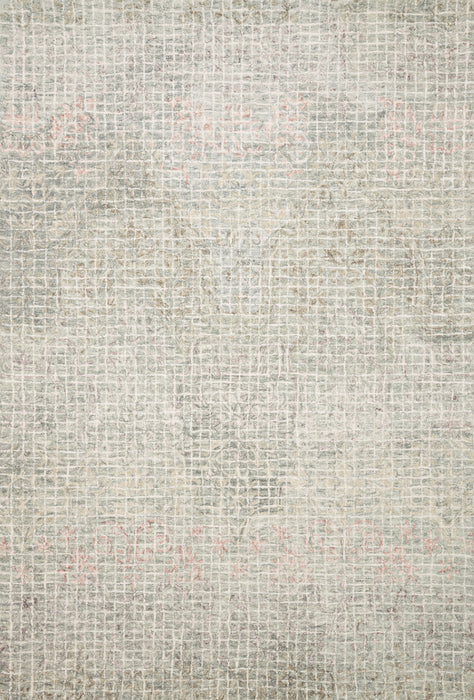 Loloi Tatum TW-04 Grey / Blush Rug