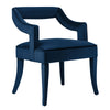 TOV Furniture Tiffany Navy Velvet Chair