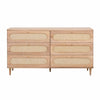 TOV Furniture Carmen Cane 6 Drawer Dresser