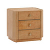 TOV Furniture Abigail Natural Birdseye Maple Nightstand