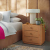TOV Furniture Abigail Natural Birdseye Maple Nightstand