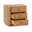 TOV Furniture Abigail Natural Birdseye Maple Nightstand