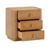 TOV Furniture Abigail Natural Birdseye Maple Nightstand