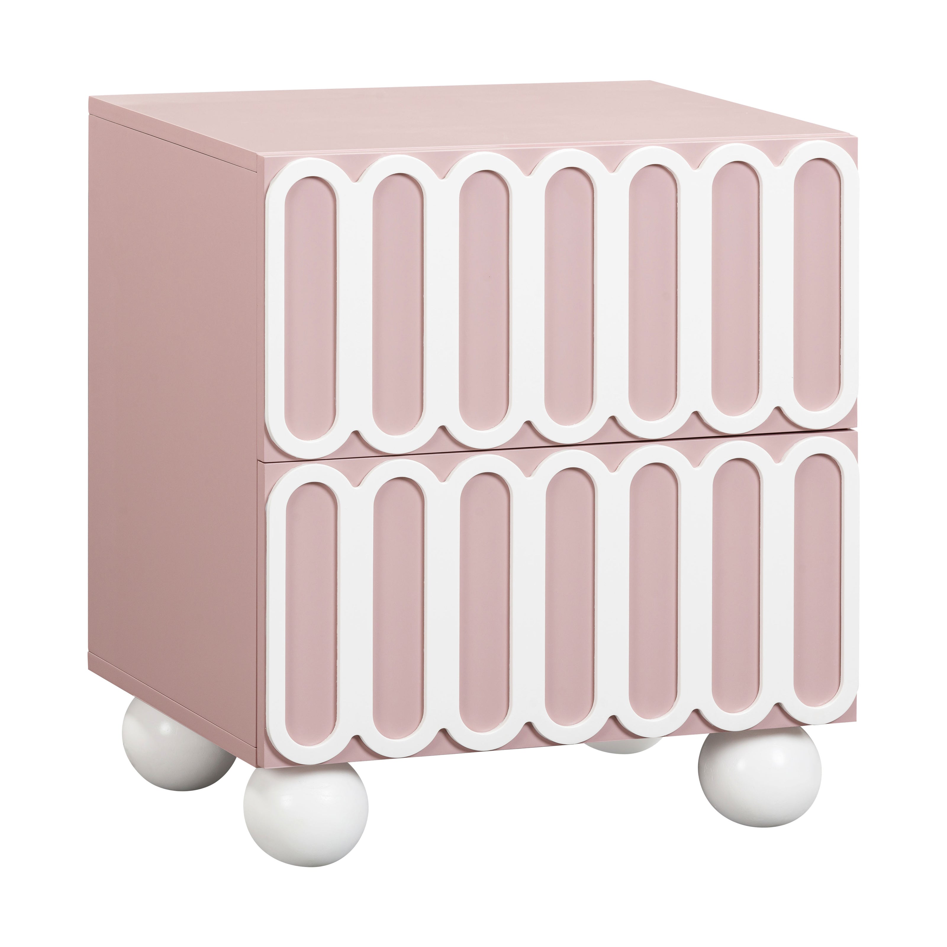 TOV Furniture Tori Motif Nightstand