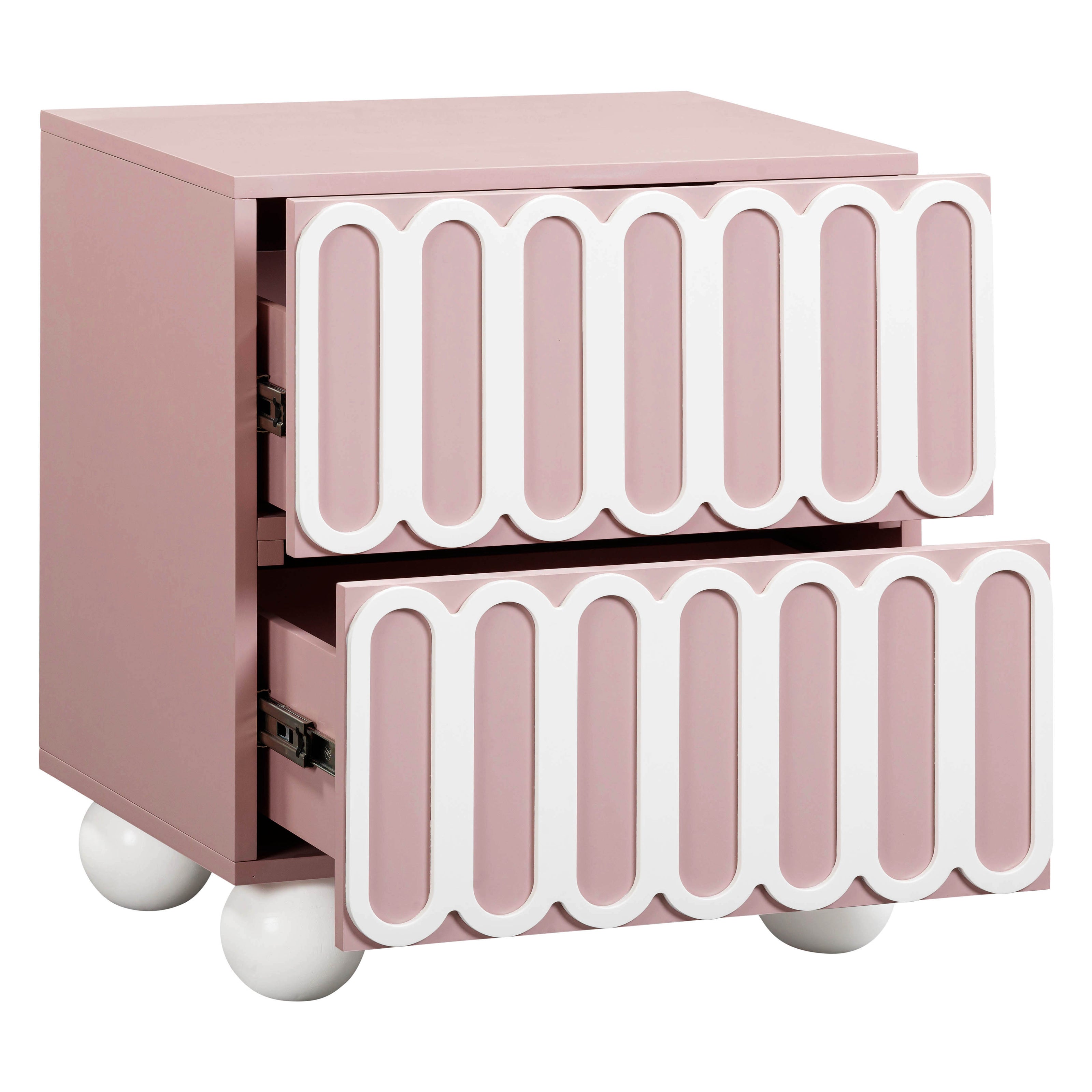 TOV Furniture Tori Motif Nightstand