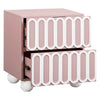 TOV Furniture Tori Motif Nightstand