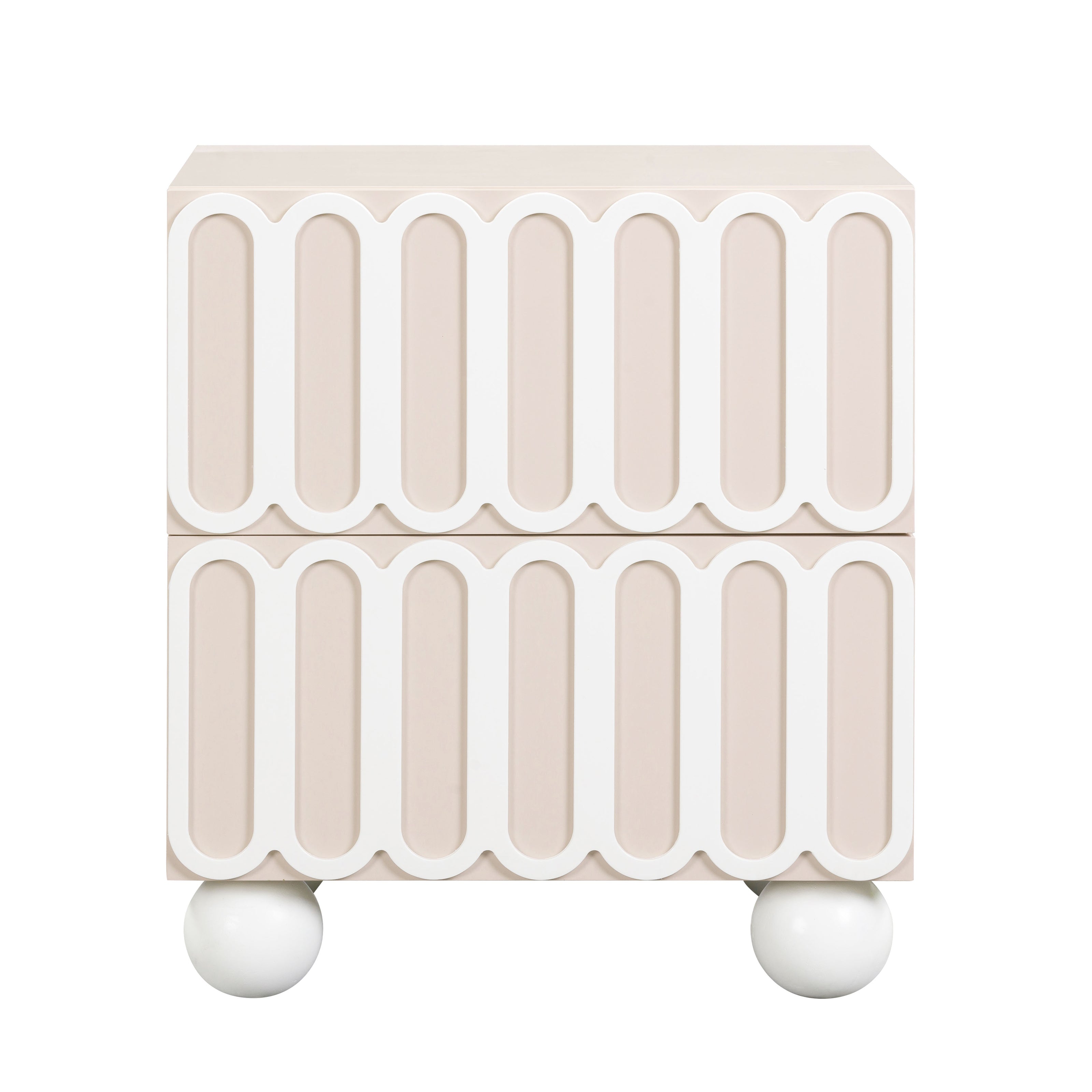 TOV Furniture Tori Motif Nightstand