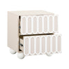 TOV Furniture Tori Motif Nightstand