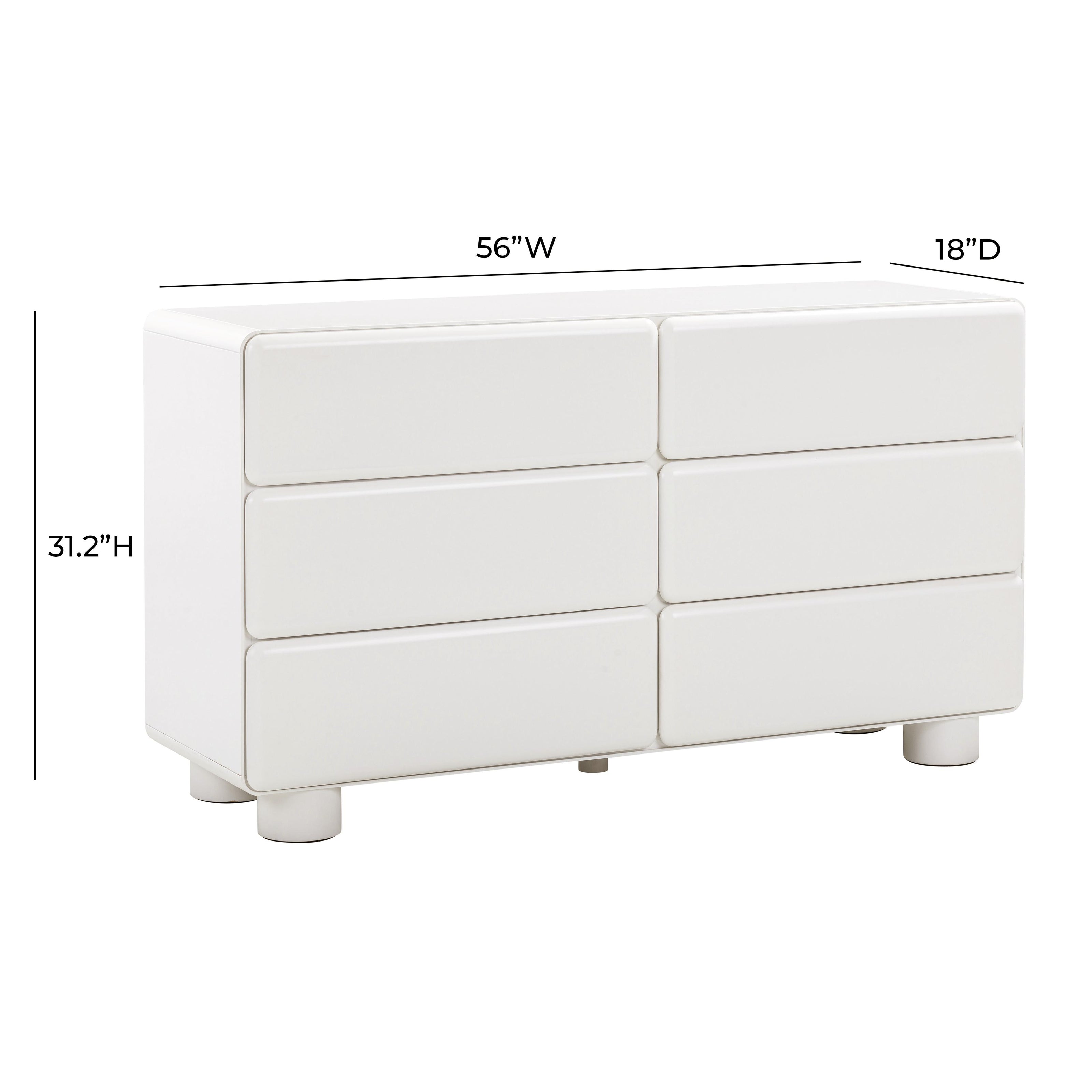 TOV Furniture Tammy 6-Drawer Dresser