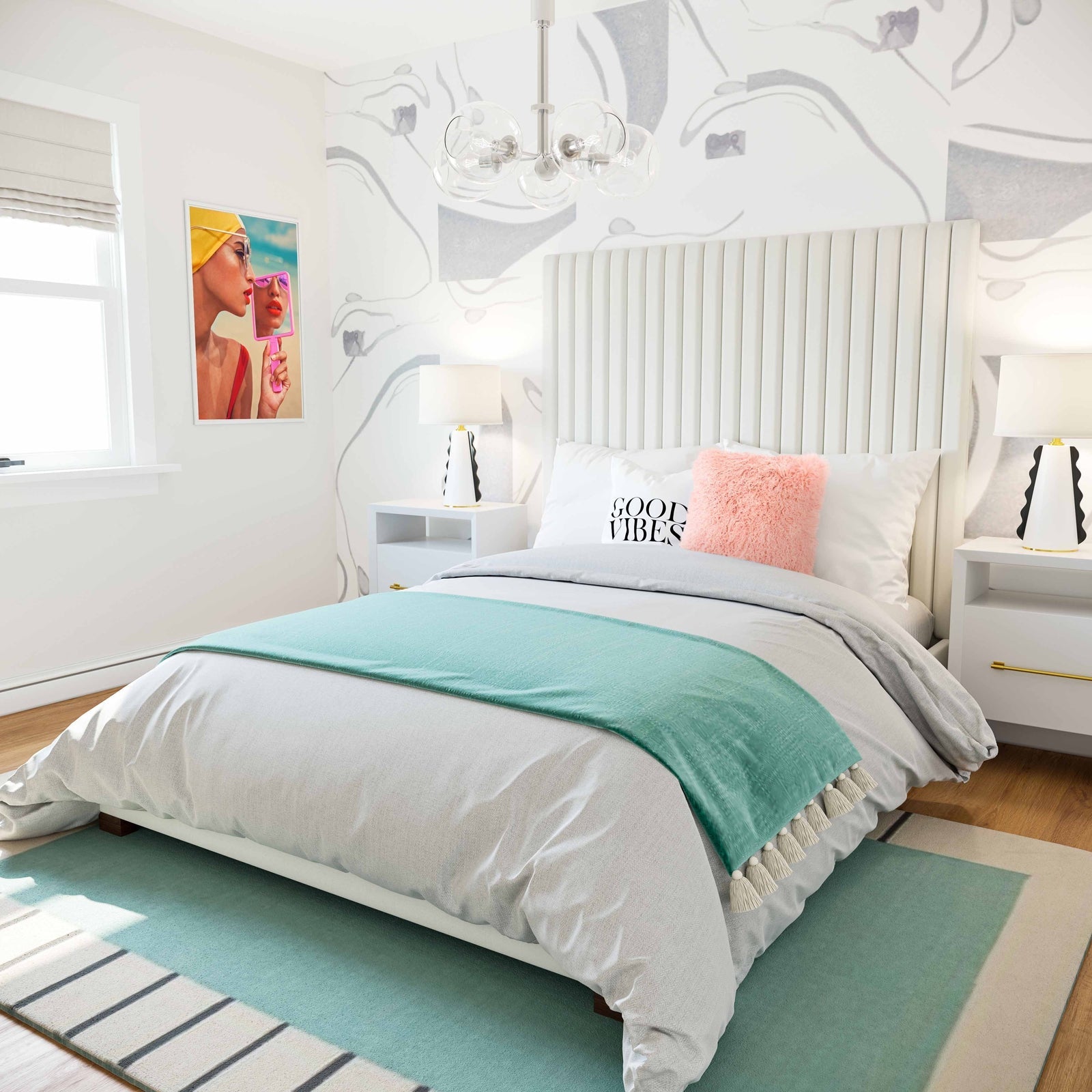 TOV Furniture Arabelle Velvet Bed