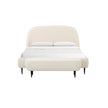 TOV Furniture Denise Cream Boucle Bed