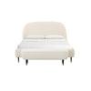 TOV Furniture Denise Cream Boucle Bed