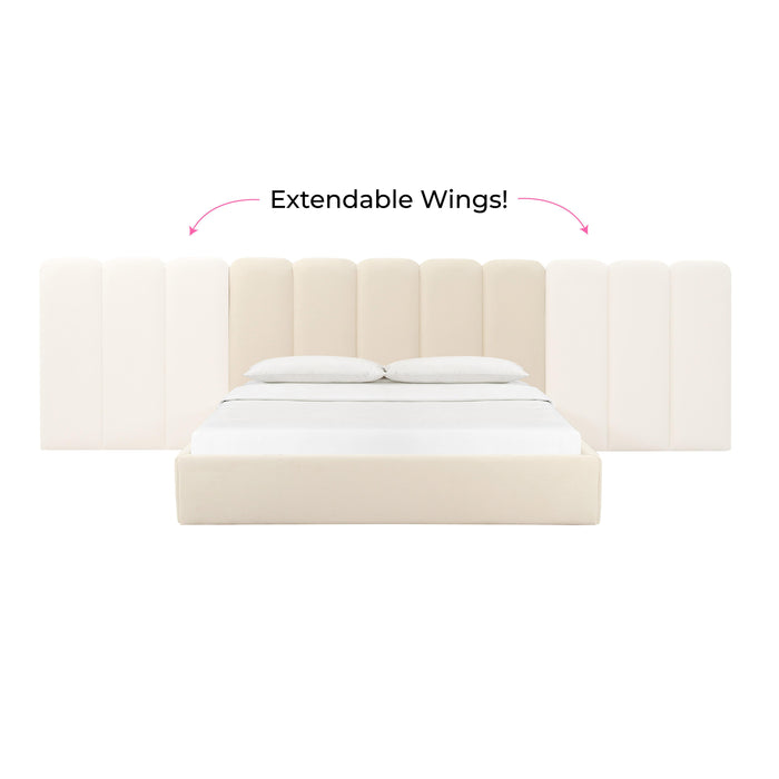 TOV Furniture Palani Wings - Queen or King Set of 2