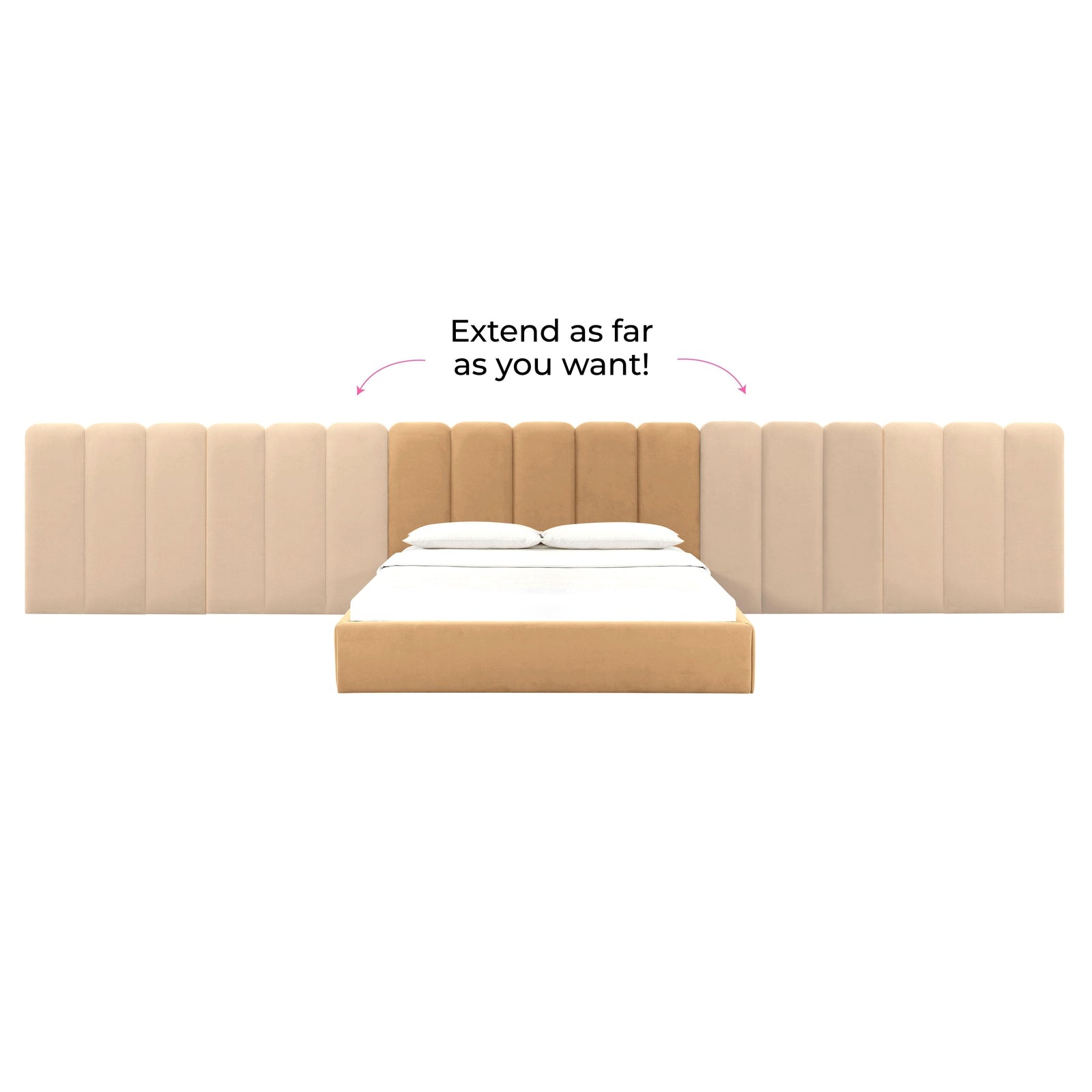 TOV Furniture Palani Bed with Wings