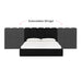 TOV Furniture Palani Bed with Wings