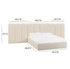 TOV Furniture Palani Wings - Queen or King Set of 2