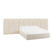 TOV Furniture Palani Bed with Wings