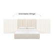 TOV Furniture Palani Bed with Wings