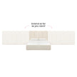 TOV Furniture Palani Bed with Wings