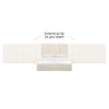 TOV Furniture Palani Bed with Wings