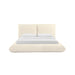 TOV Furniture Romp Cream 100% Recycled Linen Bed