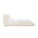 TOV Furniture Romp Cream 100% Recycled Linen Bed