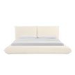 TOV Furniture Romp Cream 100% Recycled Linen Bed